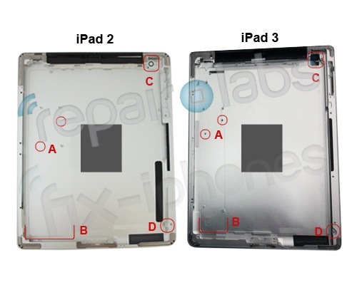 ipad-3-parts-ipad vs ipad 3-ipad3-ipad2-ipad 2-apple-2012-parts-picture-leak-leaked-photo-pics